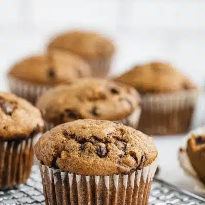 Banana Chocolate Chip Muffins